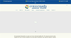 Desktop Screenshot of crossroadsnaturalhealth.com